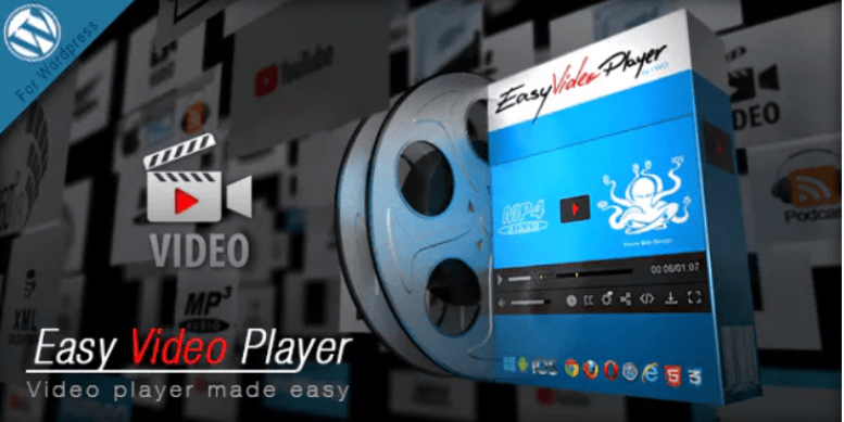 Easy Video Player - потужний плагін WordPress для інтеграції адаптивного відеоплеєра на вашому сайті