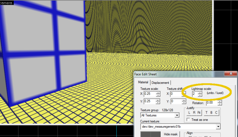 Щоб різниця була більш наочною, змініть камеру 3D-виду на 3D Lightmap grid