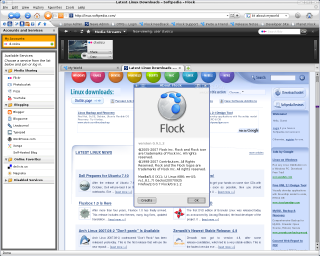 Ви можете заперечити, що це в якійсь мірі відноситься і до Firefox, але все ж Flock містить функції, відокремлюють його браузера компанії Mozilla