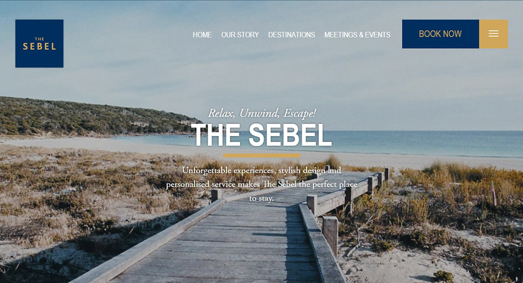 Сайт австралійського готелю   Sebel Pier One   може похвалитися чудовою відео / фото галереєю, завдяки якій відвідувачі відразу можуть побачити приголомшливі види на гавань і розкішну обстановку в номерах