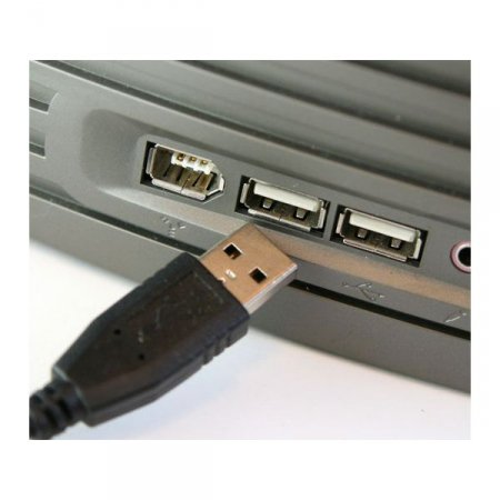 USB-вхід   Якщо у вас відключилася миша під час роботи, то я впевнений на 99%, що ви пробували висунути і вставити її назад в USB-вхід комп'ютера