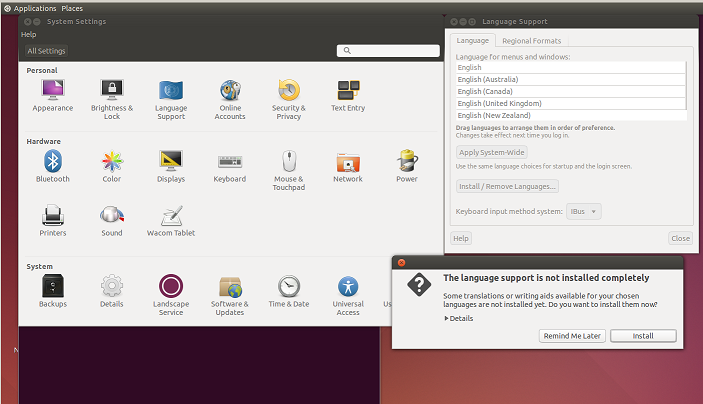У статті піде мова про те, як налаштувати російський шрифт в Ubuntu