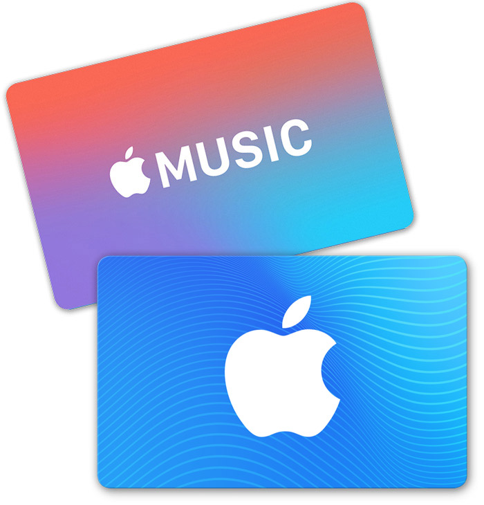 Ви можете погашати подарункові карти для додавання коштів на рахунок свого облікового запису Apple ID, а потім використовувати ці кошти для здійснення покупок в App Store, iTunes Store або Apple Books, підписки на Apple Music або збільшення обсягу сховища iCloud